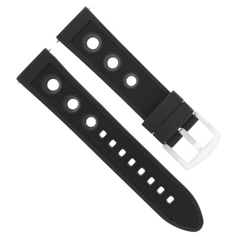 breitling 24mm rubber strap|20mm rubber dive strap.